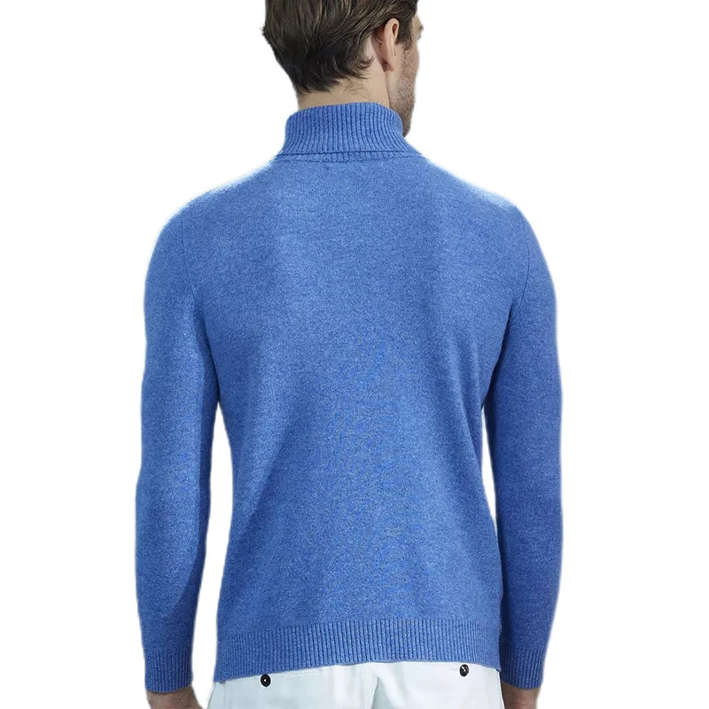Men's Thick Turtleneck Sweater