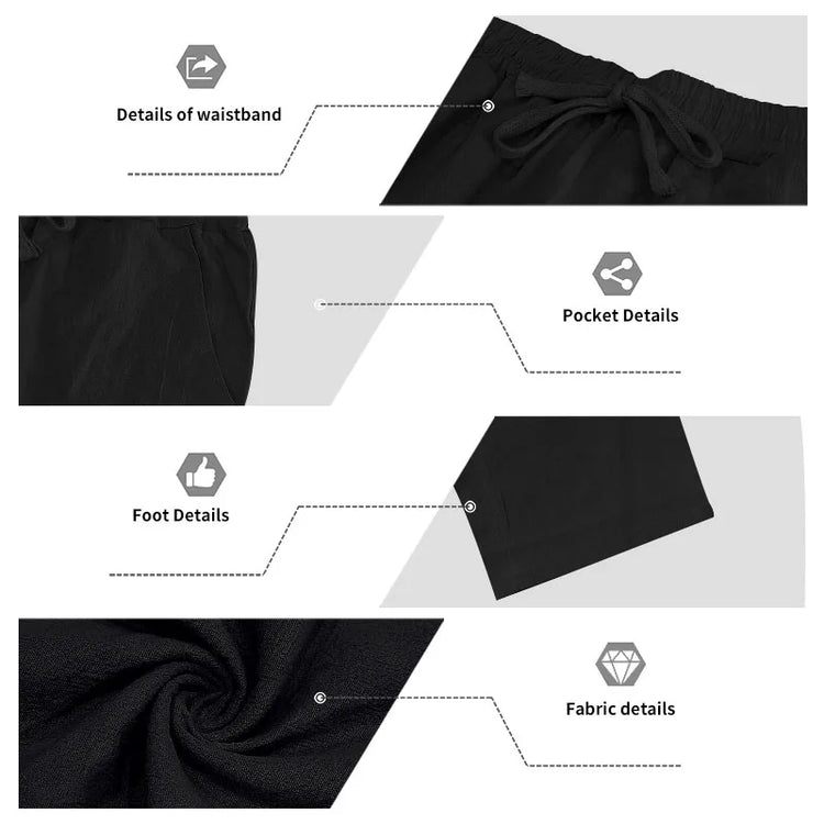 Men's Polo Shirt & Straight-Leg Pants Set