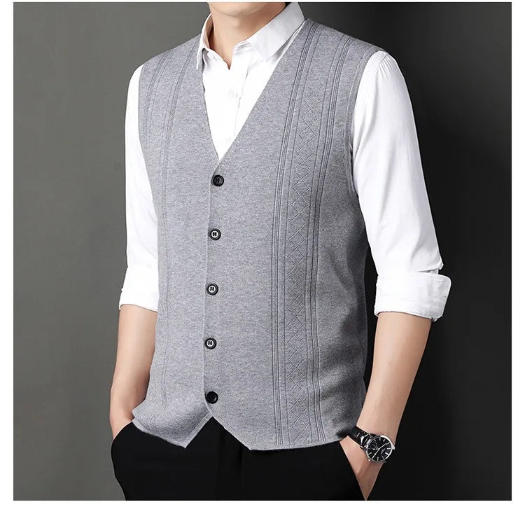 Men's Knit Sweater Vest