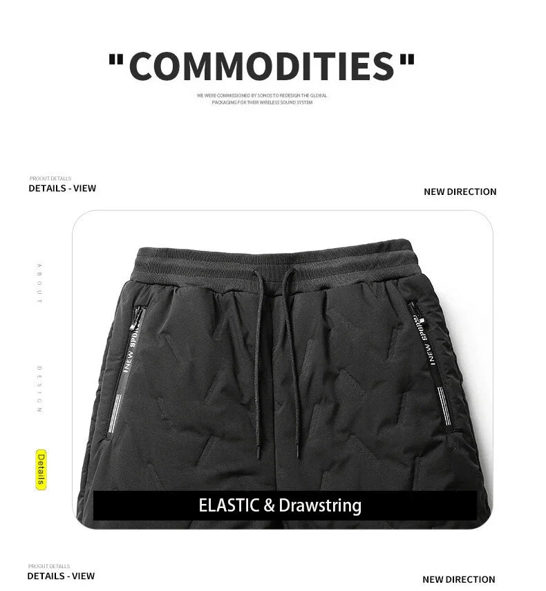Men's Plush Thermal Sweatpants