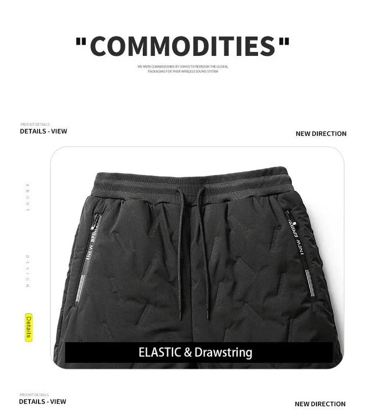 Men's Plush Thermal Sweatpants