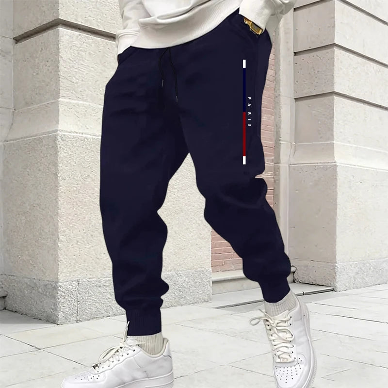 Men's Elastic-Waist Sweatpants
