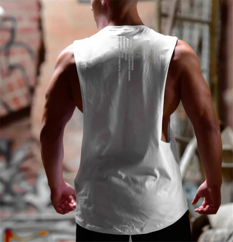 Men's Cut-Off Tank Top