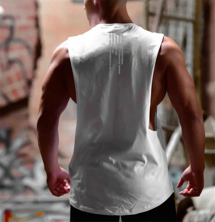 Men's Cut-Off Tank Top