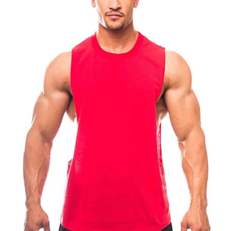 Men's Cut-Off Tank Top