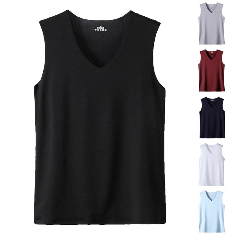 Men's V-Neck Sleeveless Top