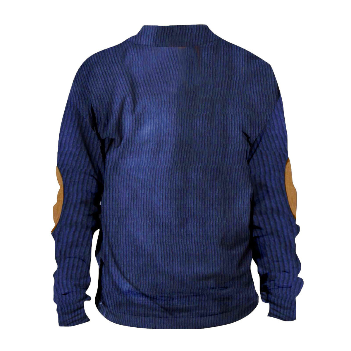 Men's Stand-Collar Pullover Sweater