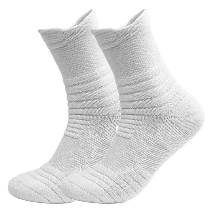 Men's Mid-Calf Sports Socks, 5 Pairs