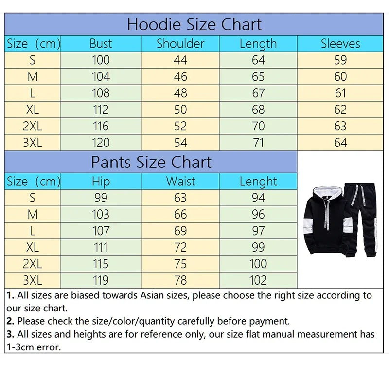 Men's Hoodie & Jogger Pants Set
