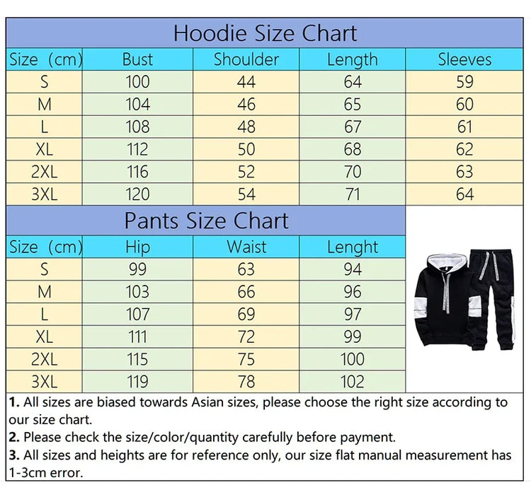 Men's Hoodie & Jogger Pants Set