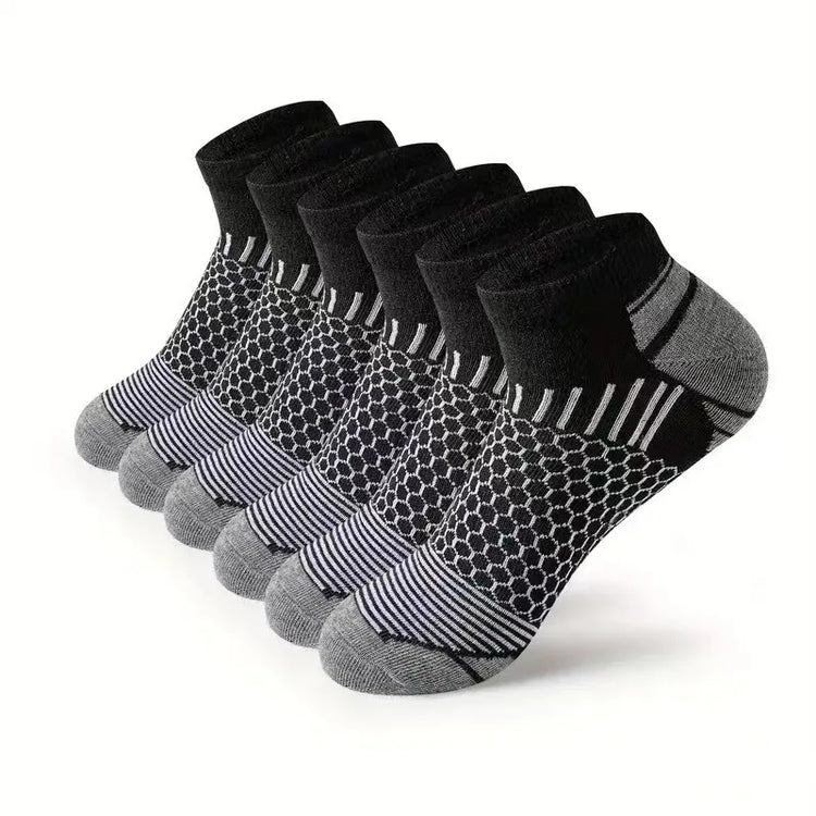 Men's Athletic Ankle Socks, 12 Pairs
