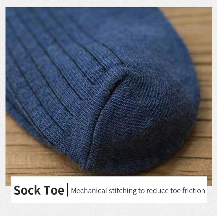 Men's Vintage Athletic Socks, 5 Pairs