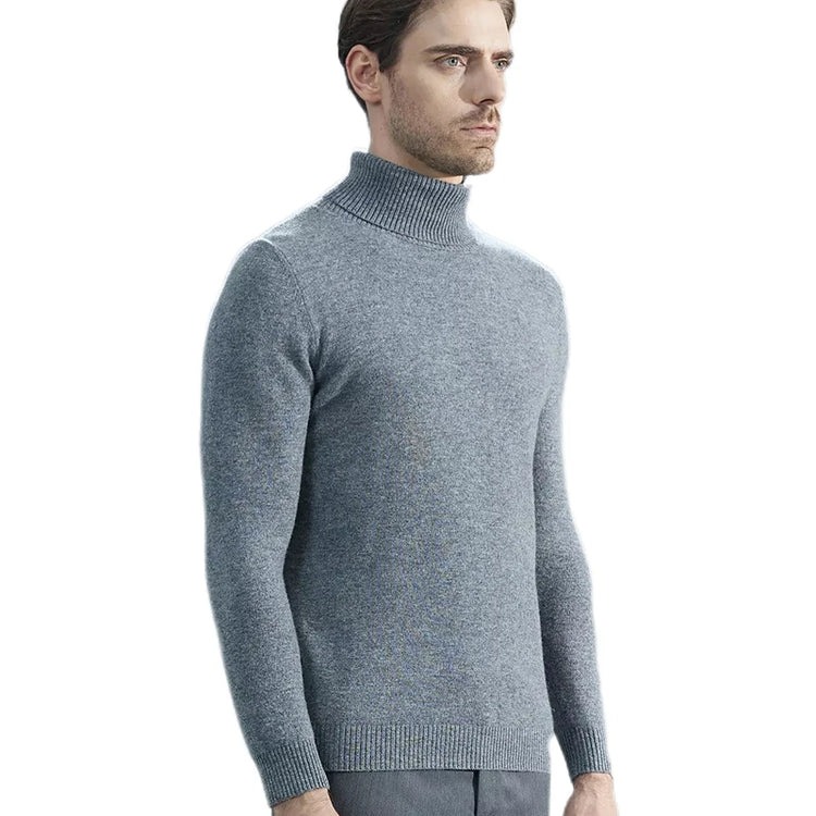 Men's Thick Turtleneck Sweater