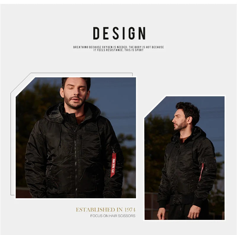 Men's Padded Winter Jacket