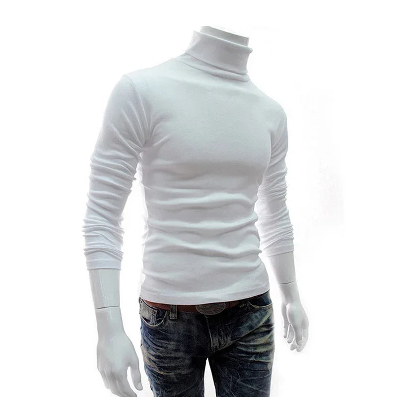 Men's Thin Turtleneck Sweater