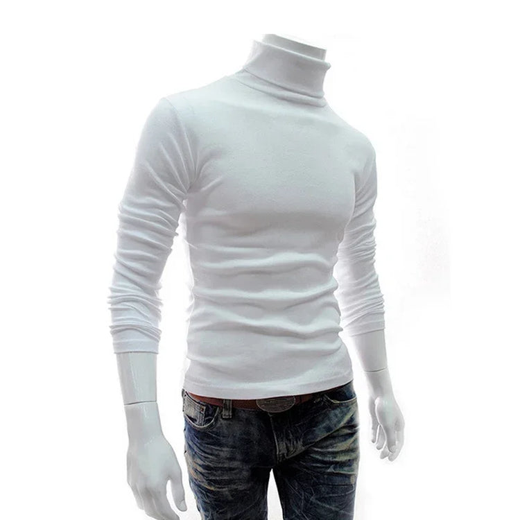 Men's Thin Turtleneck Sweater