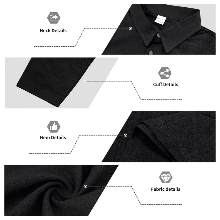 Men's Polo Shirt & Straight-Leg Pants Set