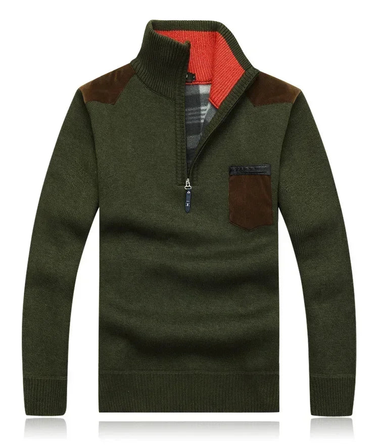 Men's Half-Zip Fleece Sweater