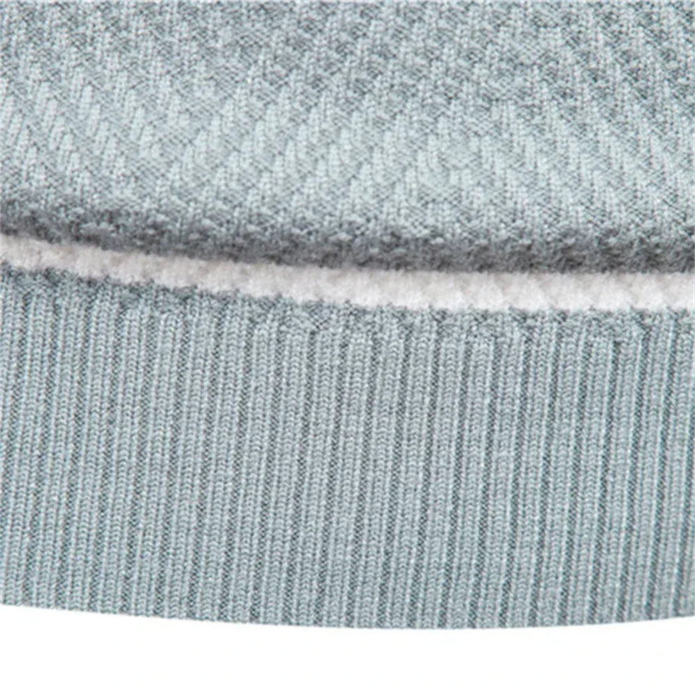 Men's Striped Knit Sweater