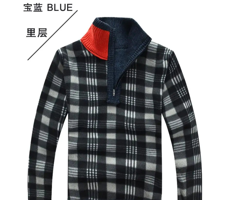 Men's Half-Zip Fleece Sweater