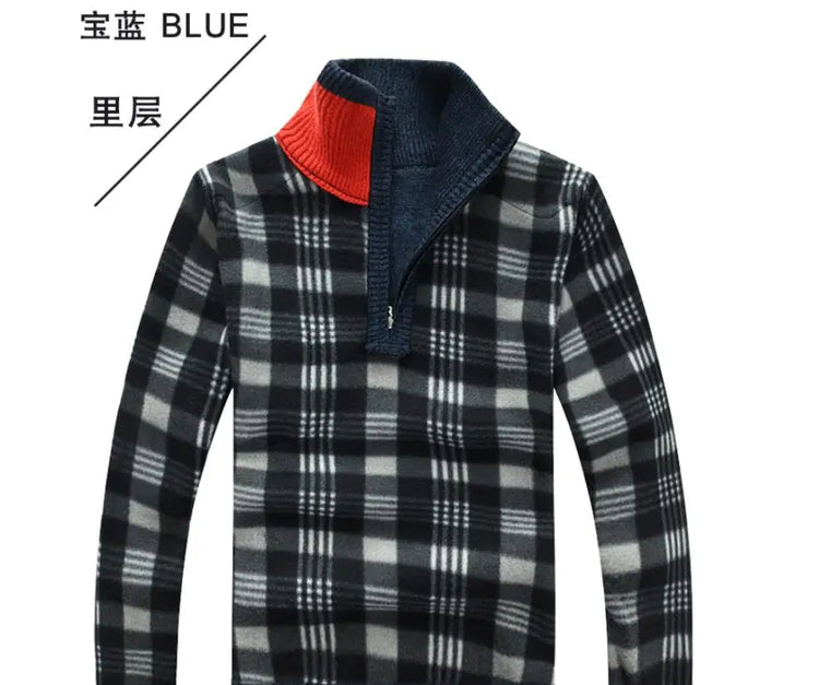 Men's Half-Zip Fleece Sweater