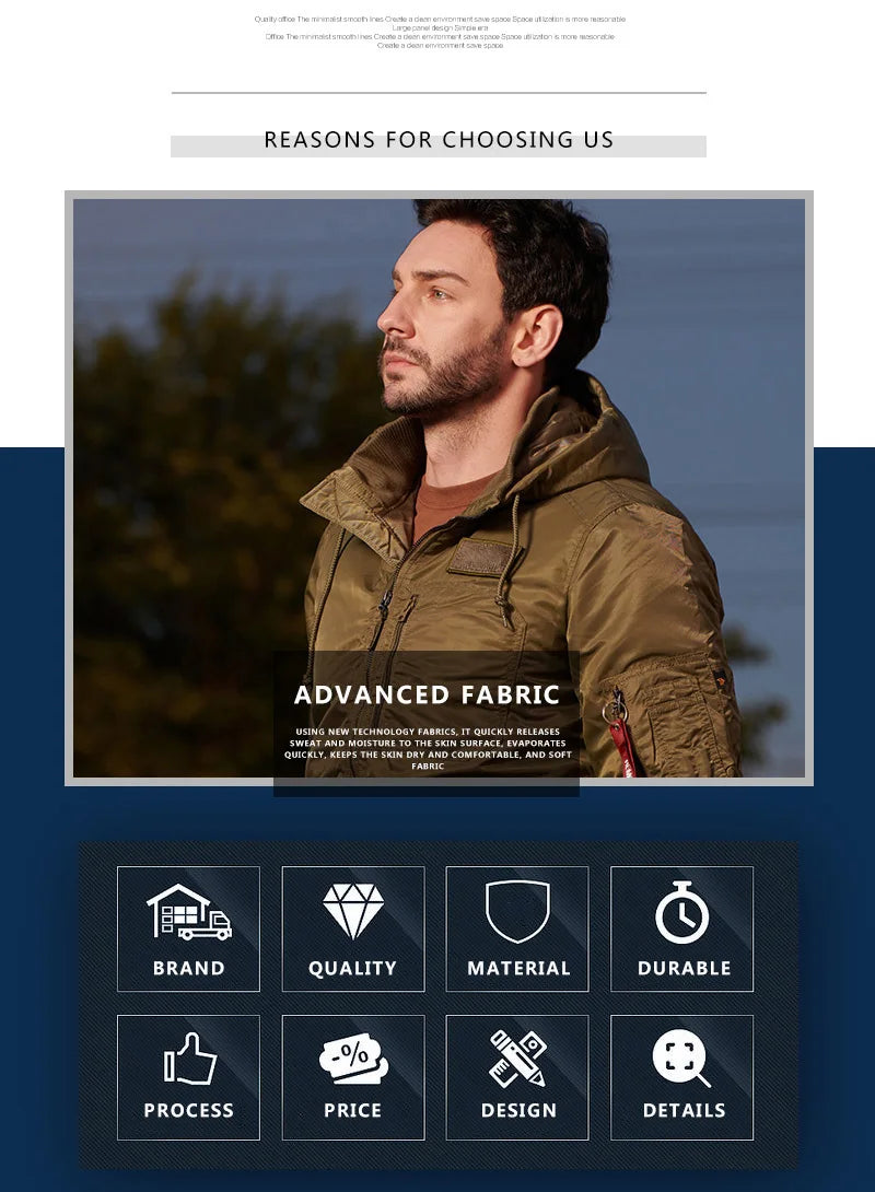 Men's Padded Winter Jacket