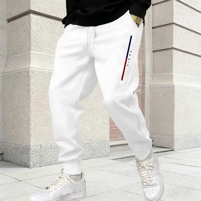 Men's Elastic-Waist Sweatpants