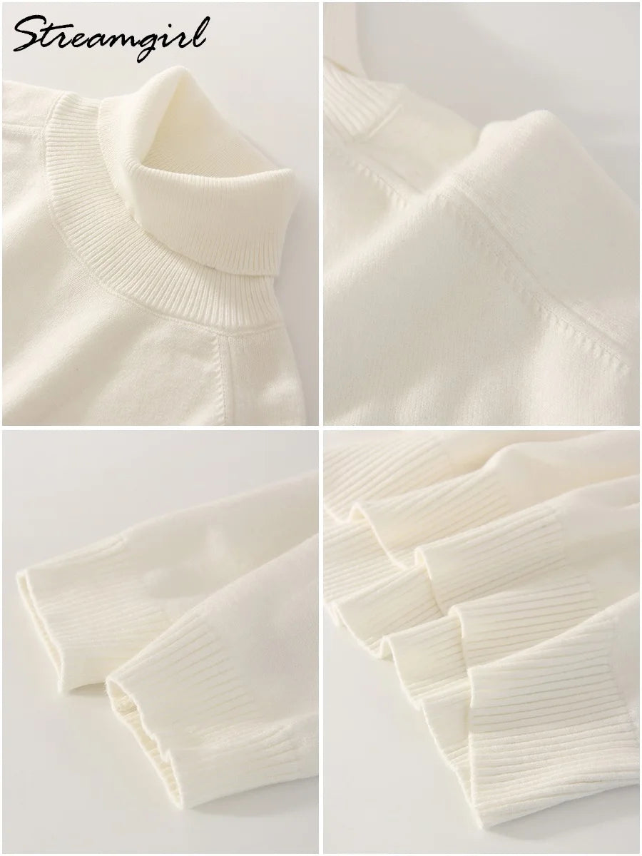Oversized Chunky Turtleneck Sweater