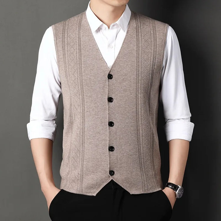 Men's Knit Sweater Vest