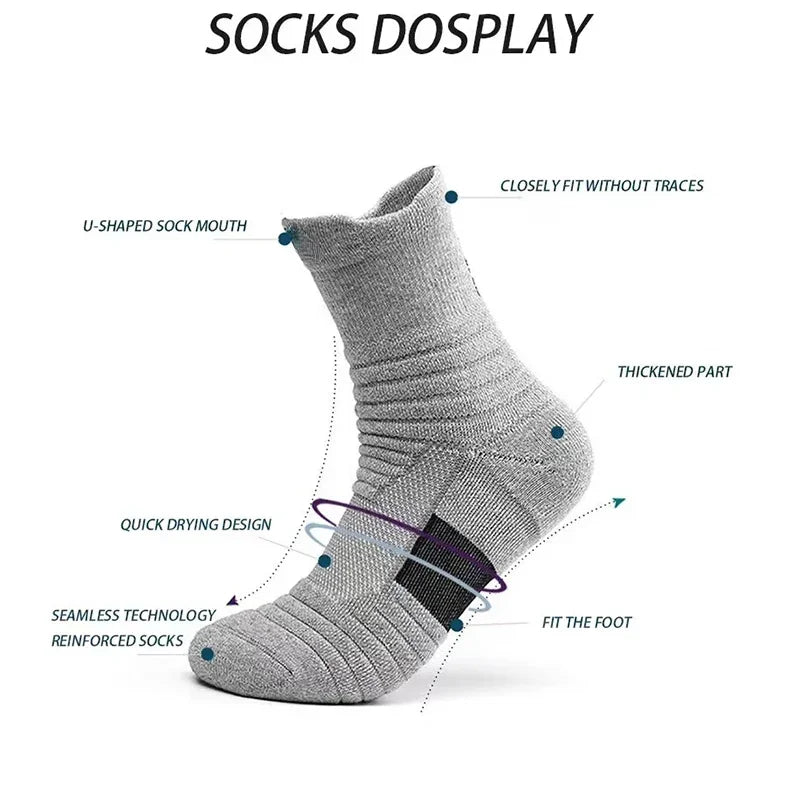 Anti-Slip Football Socks