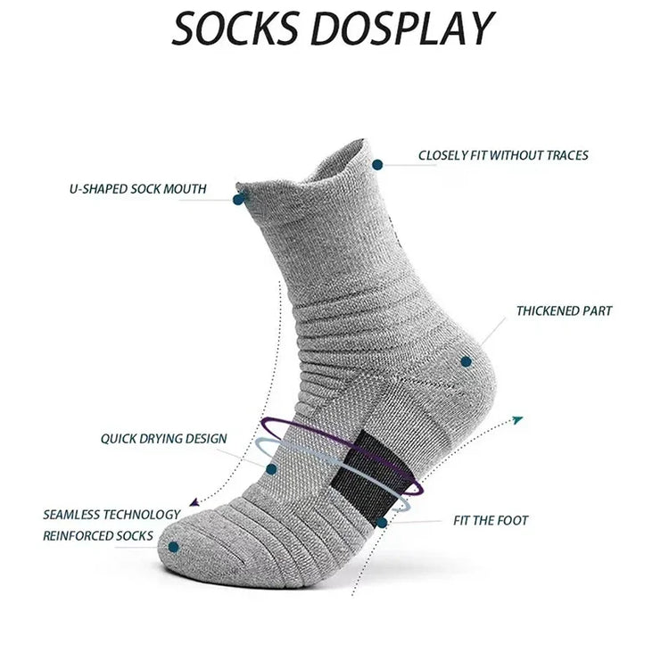 Anti-Slip Football Socks