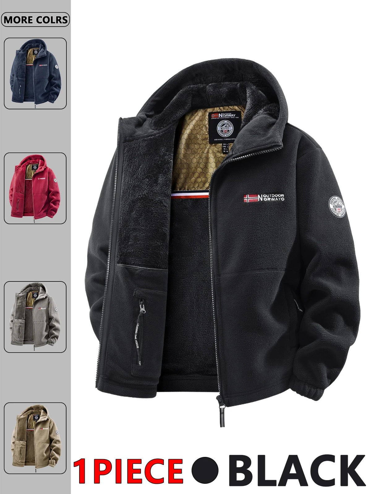 Men's Outdoor Hooded Jacket