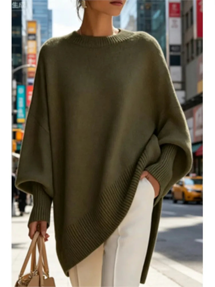 Relaxed Crewneck Sweater