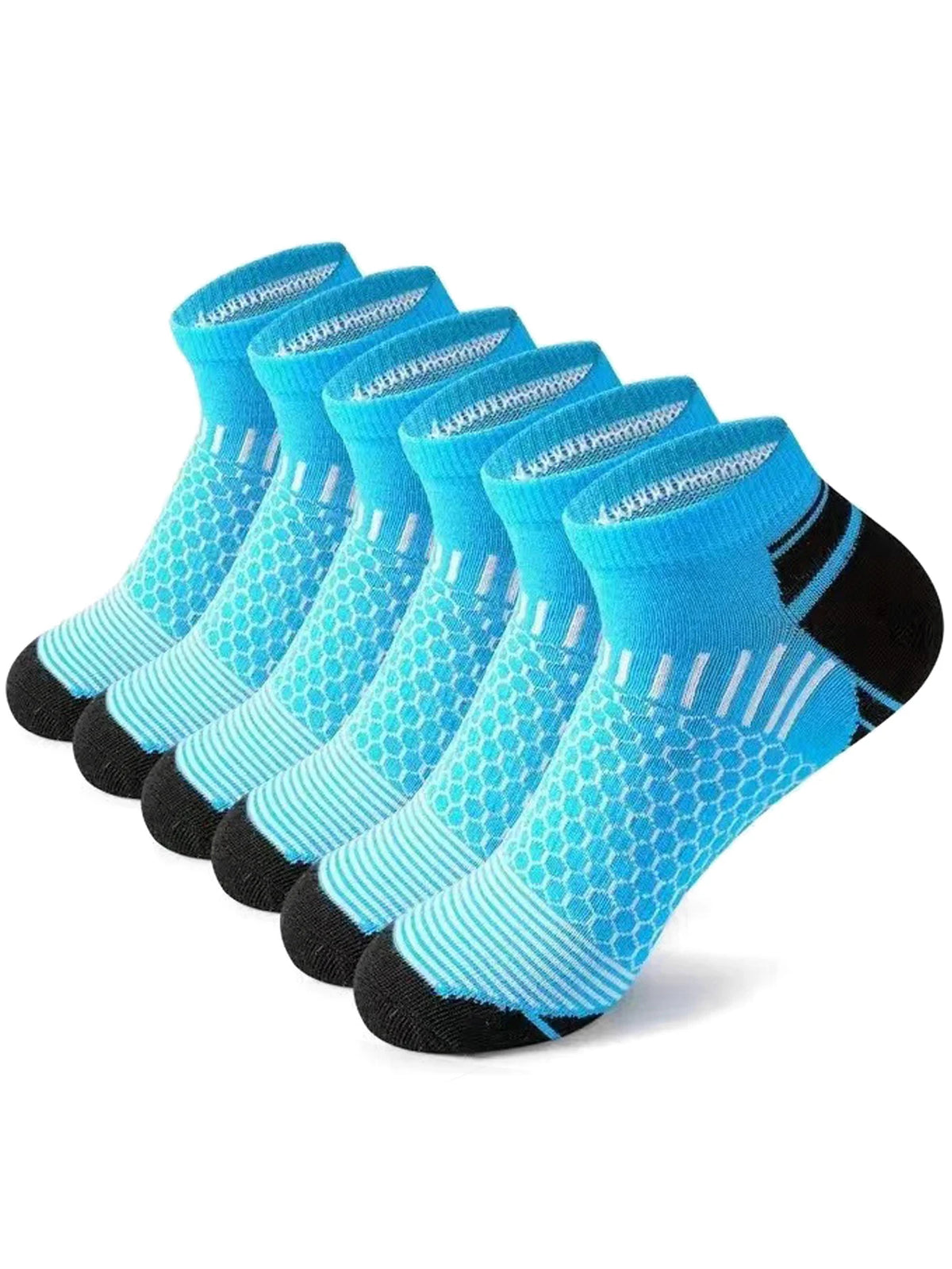 Men's Athletic Ankle Socks, 12 Pairs