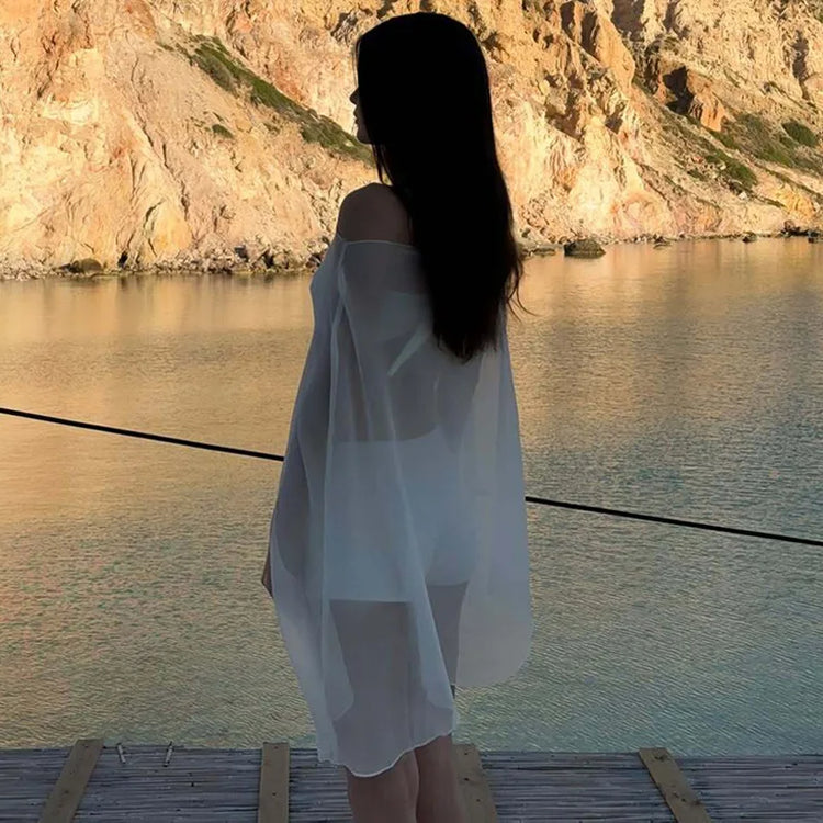 Sheer Chiffon Blouse