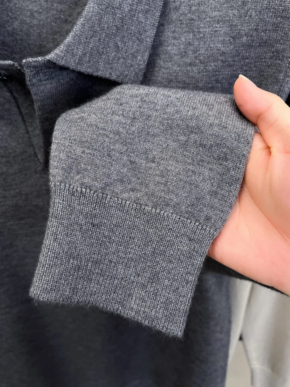 Men's Knit Polo Sweater