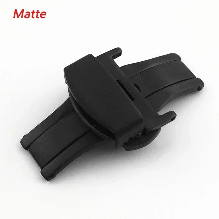 Watch Band Buckles 10mm 12mm 14mm16mm 20mm 22mm 24mm Stainless Steel Butterfly Buckle Polished Button Watchbands Clasp