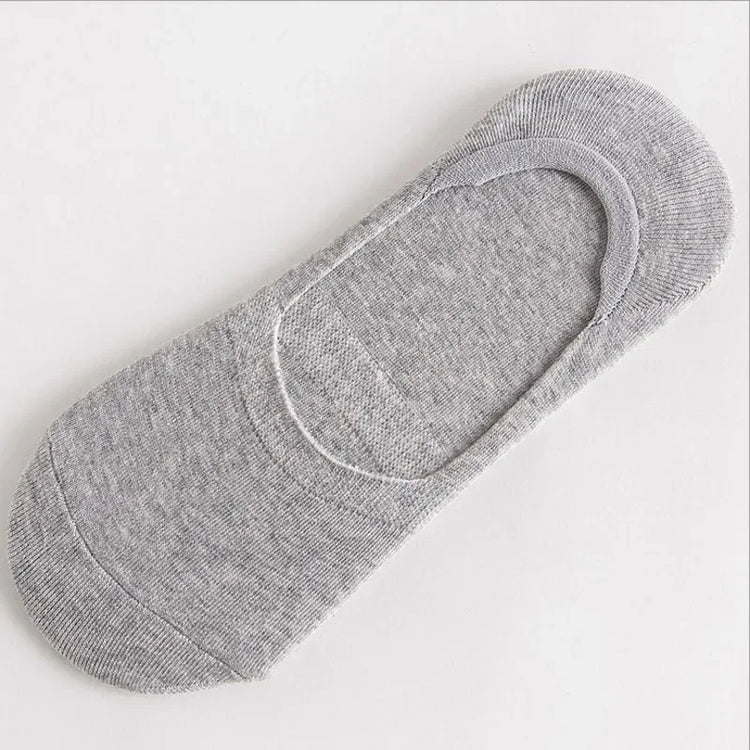 Men's No-Show Boat Socks, 5 Pairs