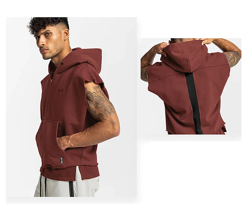 Men's Hooded Tank Top