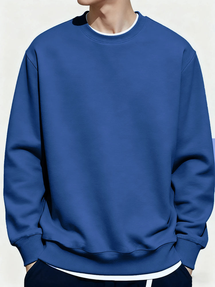 Men's Loose Pullover Sweatshirt Top