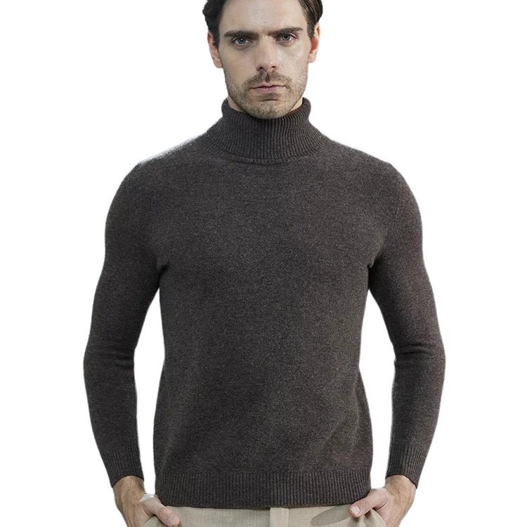 Men's Thick Turtleneck Sweater