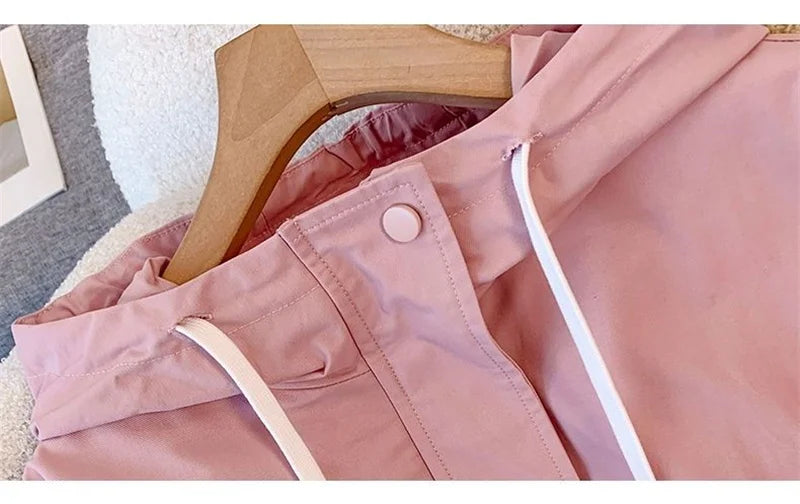 Hooded Windbreaker Jacket