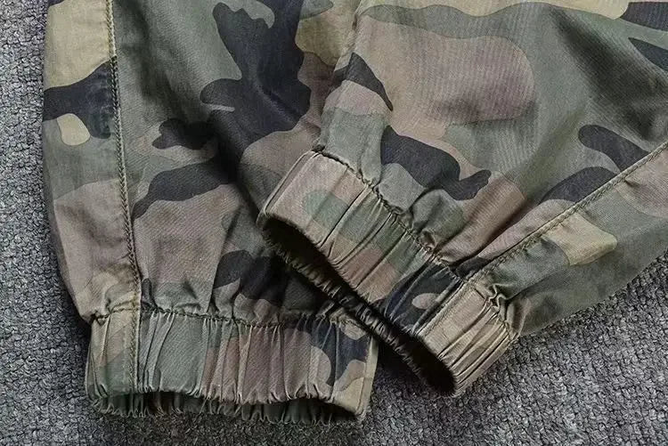 Men's Fleece Camo Cargo Pants