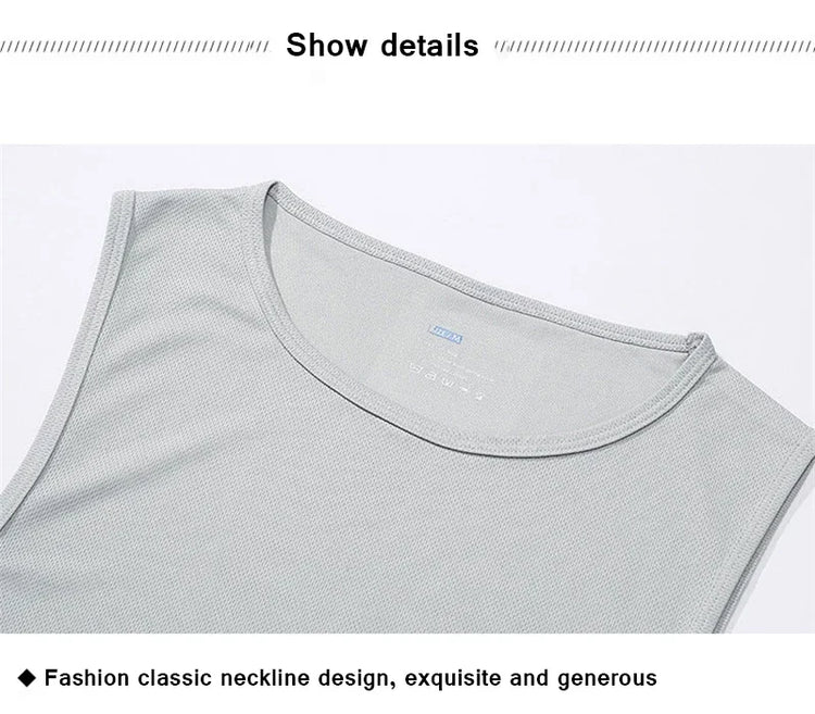 Men's Mesh Workout Tank Top
