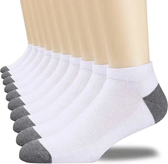 Men's Mid-Calf Sports Socks, 5 Pairs
