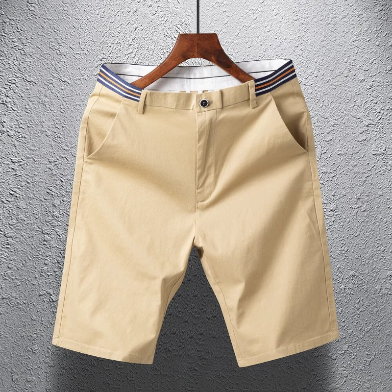 Men's Casual Elastic-Waist Shorts