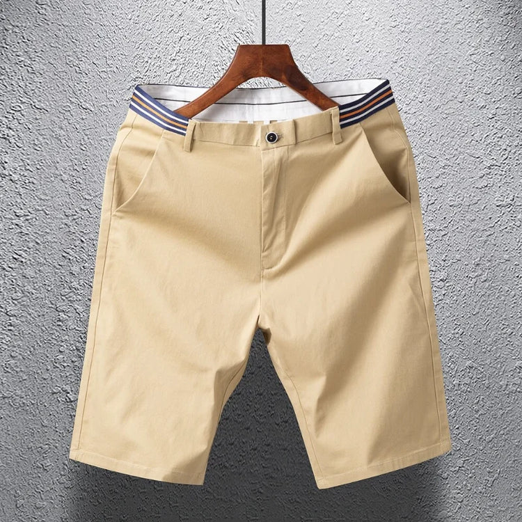 Men's Casual Elastic-Waist Shorts