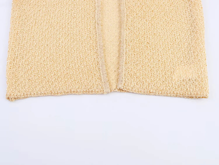 Pearl-Trim Knit Sweater Vest