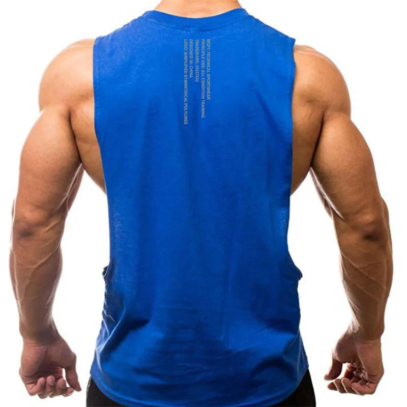 Men's Cut-Off Tank Top