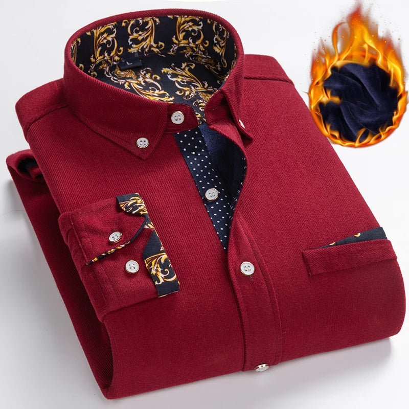 Men's Casual Long-Sleeve Shirt